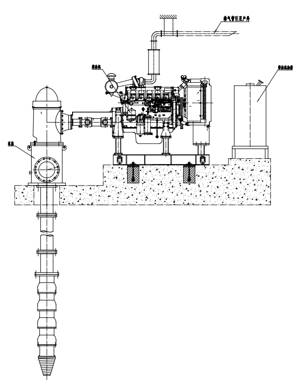 柴油機(jī)深井消防泵(圖1)